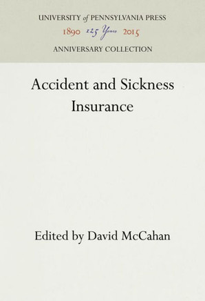 Accident and Sickness Insurance