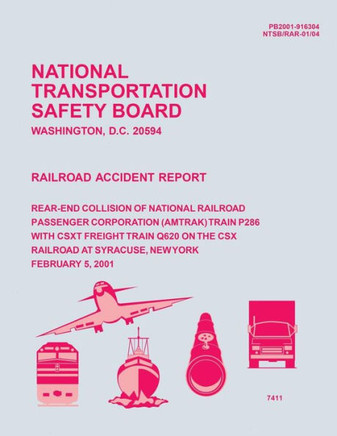 Railroad Accident Report Rear-End Collision of National Railroad Passenger Corporation (Amtrak) Train P286 with CSXT Freight Train Q620 on the CSX Rai