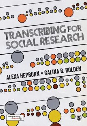 Transcribing for Social Research - 9781446247044