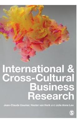 International and Cross-Cultural Business Research - 9781473975880