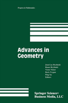 Advances in Geometry: Volume 1
