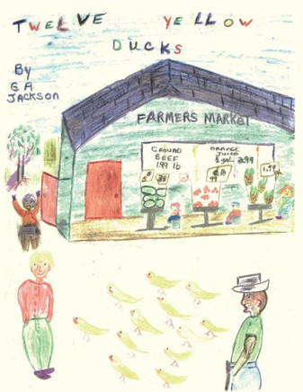 Twelve Yellow Ducks