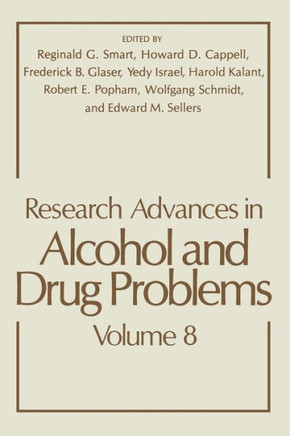 Research Advances in Alcohol and Drug Problems - 9781461296874