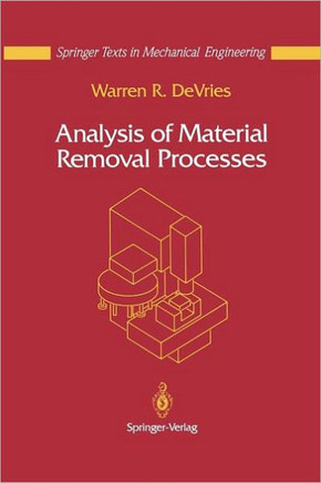 Analysis of Material Removal Processes