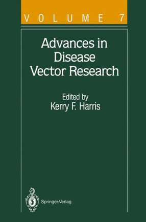 Advances in Disease Vector Research - 9781461390466