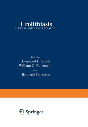 Urolithiasis: Clinical and Basic Research