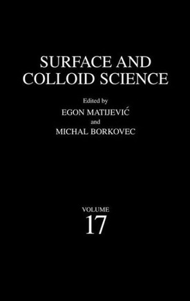 Surface and Colloid Science - 9781461348016