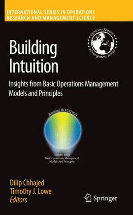 Building Intuition: Insights from Basic Operations Management Models and Principles