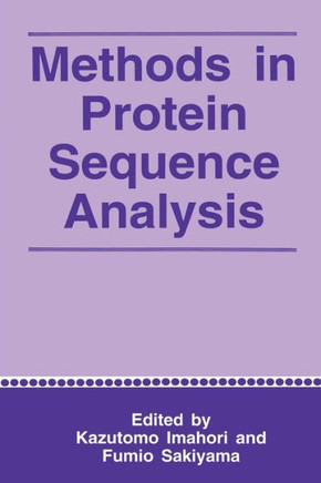 Methods in Protein Sequence Analysis - 9781489916051