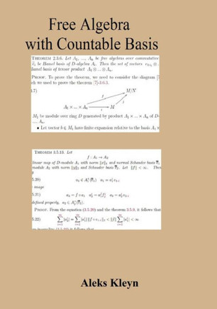Free Algebra with Countable Basis