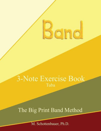 3-Note Exercise Book: Tuba