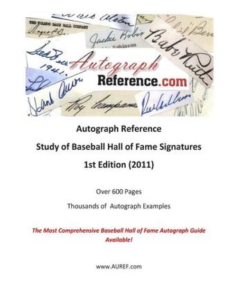 Autograph Reference.com Study of Baseball Hall of Fame Signatures