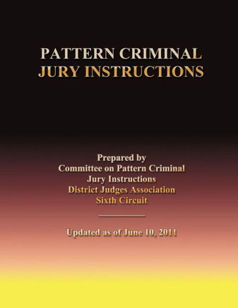 Pattern Criminal Jury Instructions