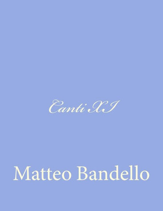 Canti XI - 9781480244498