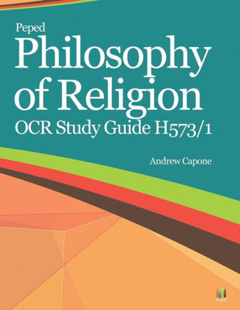 Philosophy Of Religion Ocr Study Guide H573/1