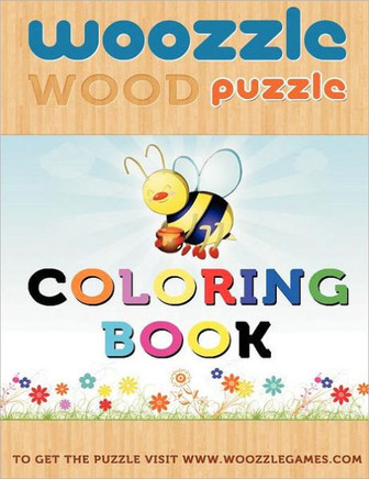Woozzle Wood Puzzle Coloring Book