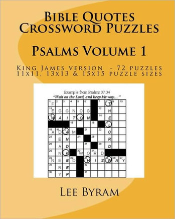 Bible Quotes Crossword Puzzles: Psalms - 9781449522971
