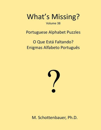 What's Missing?: Portuguese Alphabet Puzzles