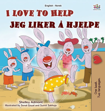 I Love to Help (English Norwegian Bilingual Children's Book) - Large Print