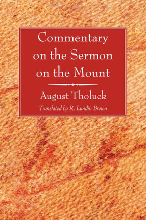 Commentary on the Sermon on the Mount