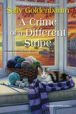 A Crime Of A Different Stripe (Seaside Knitters Society)