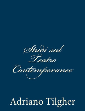 Studi sul Teatro Contemporaneo