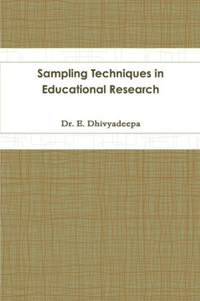 Sampling Techniques In Educational Research