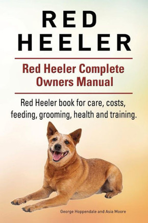 Red Heeler Dog. Red Heeler Dog Book For Costs, Care, Feeding, Grooming, Training And Health. Red Heeler Dog Owners Manual.