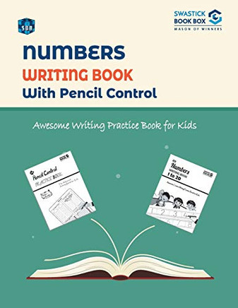 Sbb Number Writing Book With Pencil Control