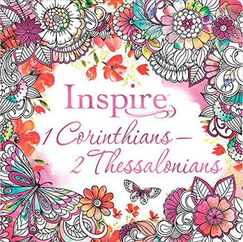 Inspire: 1 Corinthians--2 Thessalonians (Softcover): Coloring & Creative Journaling Through 1 Corinthians--2 Thessalonians
