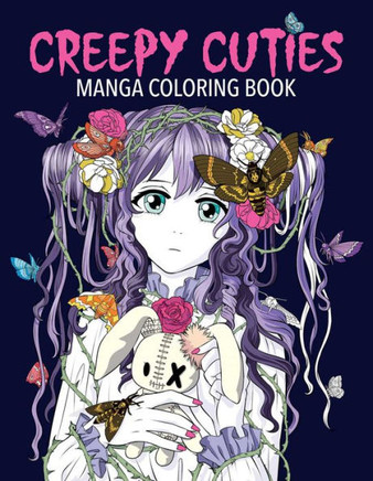 Creepy Cuties Manga Coloring Book Creepy Cuties Manga Coloring Book