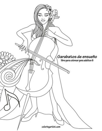 Garabatos de ensueño libro para colorear para adultos 6 (Spanish Edition)