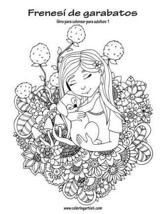 Frenesí De Garabatos Libro Para Colorear Para Adultos 1 (Spanish Edition)