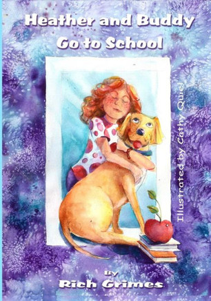 Heather And Buddy Go To School