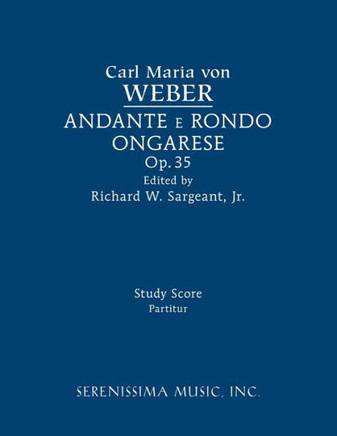 Andante E Rondo Ongarese, Op.35: Study Score