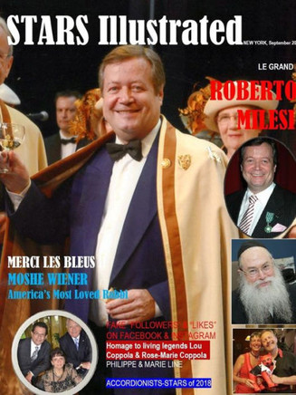 Stars Illustrated Magazine. Sept. 2018. New York. Edition Internationale En Noir Et Blanc (French Edition)