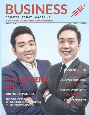 BUSINESS BOOSTER TODAY MAGAZINE - Asia Q1/2019: ASIA EDITION (Business Booster Today Magazines)