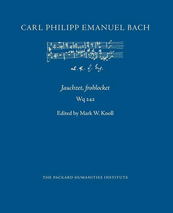 Jauchzet, Frohlocket, Wq 242 (Cpeb:Cw Offprints)