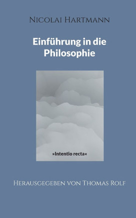 Nicolai Hartmann : Einführung in die Philosophie