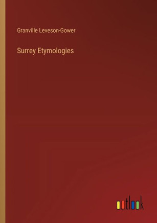 Surrey Etymologies
