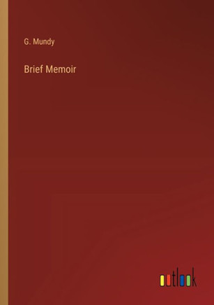 Brief Memoir