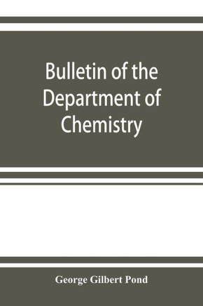 Bulletin of the Department of Chemistry : Calcium Carbide and Acetylene