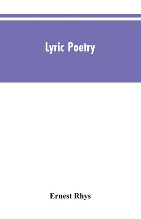 Lyric Poetry Lyric Poetry