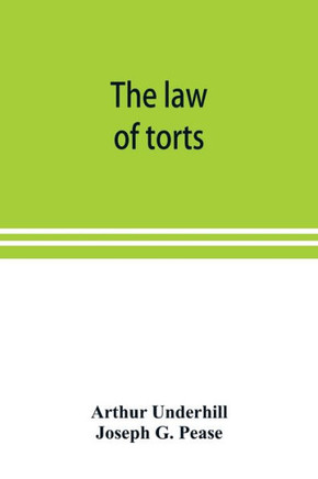 The Law of Torts