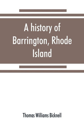 A History of Barrington, Rhode Island