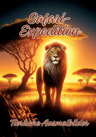 Safari-Expedition : Tierische Ausmalbilder
