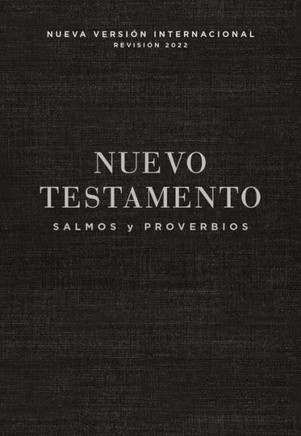 NVI, Nuevo Testamento de Bolsillo, con Salmos y Proverbios, Tapa Rústica, Negro