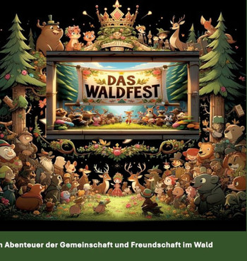 DAS Waldfest : Abenteuer, Freundschaft und Entdeckungen Im Zauberwald - Ein Interaktives Vorlesebuch Für Kinder: Ein Abenteuer Der Gemeinschaft und Freundschaft Im Wald