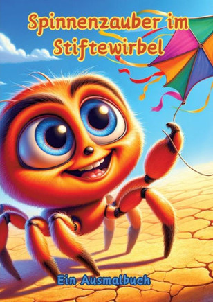 Spinnenzauber Im Stiftewirbel : Ein Ausmalbuch