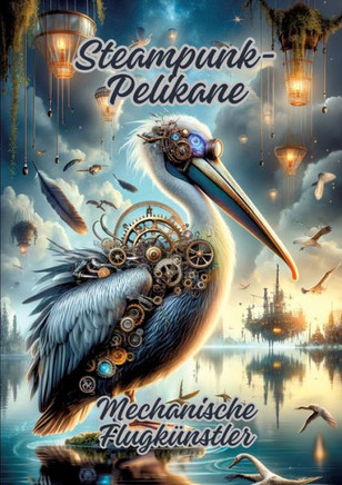 Steampunk-Pelikane : Mechanische Flugkünstler
